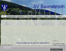 Tablet Screenshot of fussball.sv-baiersbronn.de